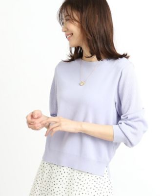 【夏ＳＡＬＥ／ＷＥＢ先行カラーあり／洗える】パフスリーブニット（２００２４１０９６５）