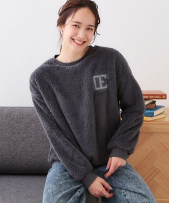 SHOO LA RUE (Women)/シューラルー 【洗える/S-LL】毛布に包まれているような着心地 やわらかボアトップス(2002411220)