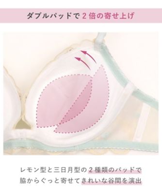 ブラム　ブラジャー（Ｂ－Ｄ）＜リサマリ　ミラクル谷間ブラ＞（２００２４１１３４１）