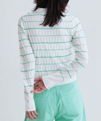 シアーボーダーポロニット（2002411592） | GALLEST (Women