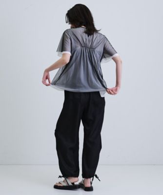 メッシュギャザーＴシャツ（２００２４１１６１２）