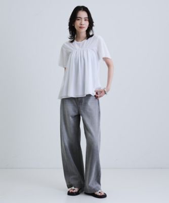 メッシュギャザーＴシャツ（２００２４１１６１２）