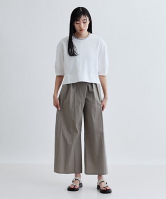 ＜GALLEST (Women)＞タイプライターラップワイドパンツ（２００２４１１６３２）