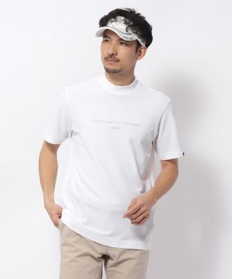 【SALE】adabat/アダバット ドライワッフルモックネックT(2002411822) シロ001 スポーツウェア【三越伊勢丹/公式】