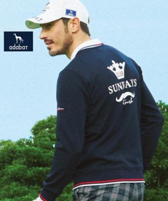 【新レーベル　ＡＤＡＢＡＴ　ＮＡＶＹ】ライトダンボールプルオーバー（２００２４１１８４４）