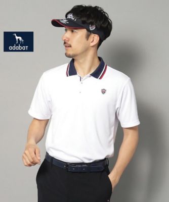 adabat/アダバット 【新レーベル ADABAT NAVY】UVカット/吸水速乾 クレリックドライポロシャツ(2002411848)