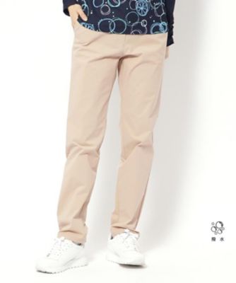 撥水加工 ストレッチリンクルストレートパンツ（2002411883