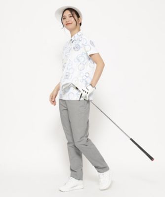 接触冷感　クールタッチ千鳥スリムパンツ（２００２４１１８８５）