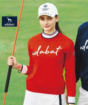 adabat/アダバット 【新レーベル ADABAT NAVY】アダバットサインロゴニット(2002411895)