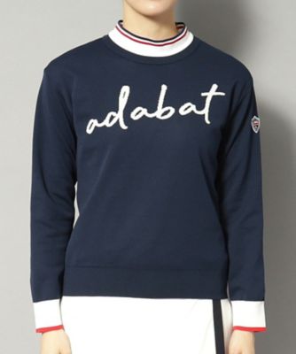 【新レーベル　ＡＤＡＢＡＴ　ＮＡＶＹ】アダバットサインロゴニット（２００２４１１８９５）
