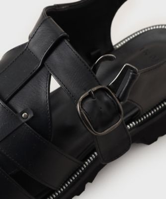 新品未使用✴︎IENAポインテッドフラットサンダル✴︎Black✴︎38✴︎牛革 IENA（イエナ）の「IENA ポインテッドフラットサンダル