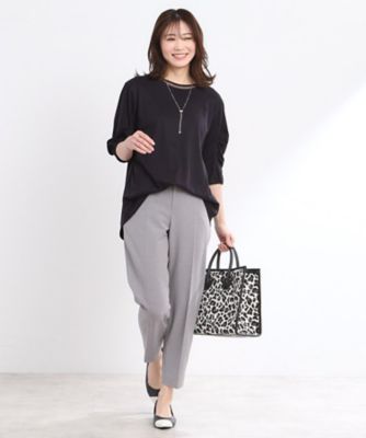 【ＷＥＢ先行カラーあり／私のパンツ／ＵＶカット／撥水／マシンウォッシュ可／雨の日も安心】ベーシックパンツ（２００２４１４２６１）