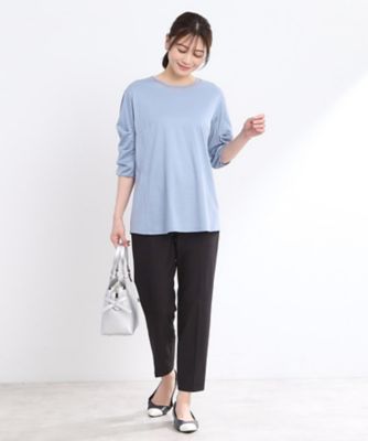 【ＷＥＢ先行カラーあり／私のパンツ／ＵＶカット／撥水／マシンウォッシュ可／雨の日も安心】ベーシックパンツ（２００２４１４２６１）
