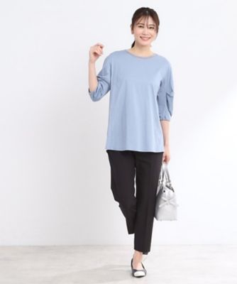 【ＷＥＢ先行カラーあり／私のパンツ／ＵＶカット／撥水／マシンウォッシュ可／雨の日も安心】ベーシックパンツ（２００２４１４２６１）