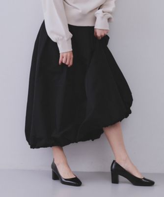 【SALE】OPAQUE.CLIP (Women)/オペークドットクリップ 2WAYタックフレアスカート(2002414399) クロ019 ロングスカート【三越伊勢丹/公式】