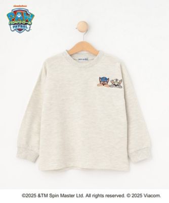 【パウ・パトロール】ミニ裏刺繍プルオーバー（２００２４１４５７７）