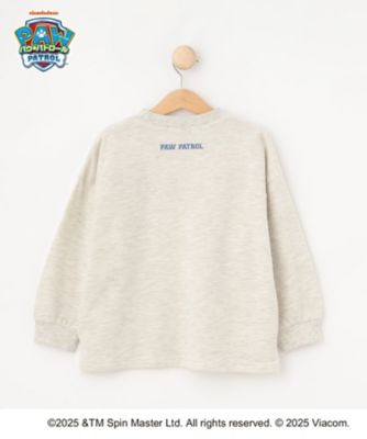 【パウ・パトロール】ミニ裏刺繍プルオーバー（２００２４１４５７７）