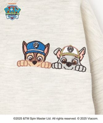【パウ・パトロール】ミニ裏刺繍プルオーバー（２００２４１４５７７）