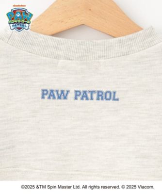 【パウ・パトロール】ミニ裏刺繍プルオーバー（２００２４１４５７７）