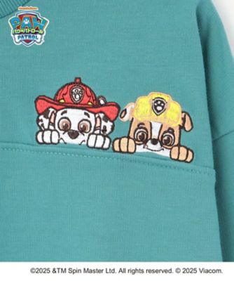 【パウ・パトロール】ミニ裏刺繍プルオーバー（２００２４１４５７７）