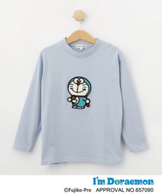 【アイムドラえもん】さがら刺繍ロンＴ（２００２４１４５７８）