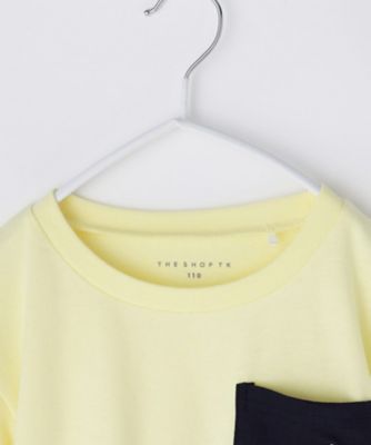 【１１０－１５０】星サガラポケット長袖Ｔシャツ／洗濯機ＯＫ（２００２４１４９５８）