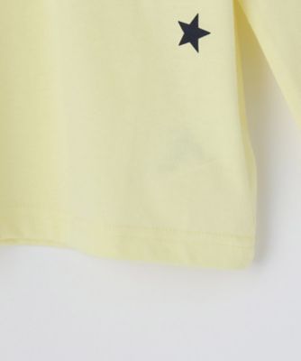 【１１０－１５０】星サガラポケット長袖Ｔシャツ／洗濯機ＯＫ（２００２４１４９５８）