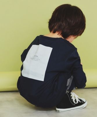 【１２０－１５０】フォトプリント長袖Ｔシャツ／洗濯機ＯＫ（２００２４１４９６０）