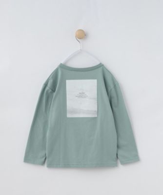【１２０－１５０】フォトプリント長袖Ｔシャツ／洗濯機ＯＫ（２００２４１４９６０）