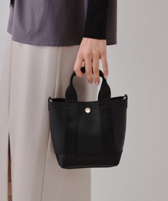 小物 Lady 3WAY】スムース合成皮革ミニショルダーバッグ