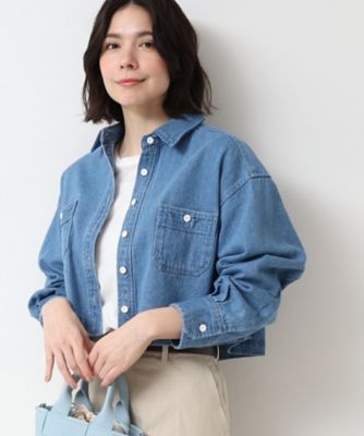 洗える】クロップドデニムジャケット（2002415231