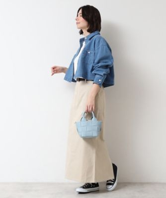 【試着のみ】ドゥーズィエムクラス　クロップドデニムジャケット スリム クロップドデニム（デニムパンツ・ジーンズ）｜Deuxieme