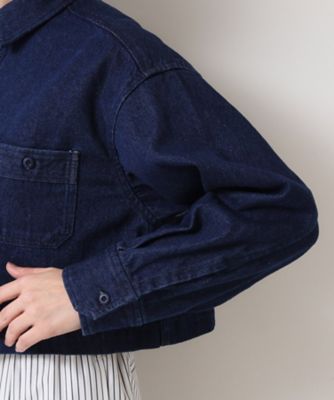 IENA LA BOUCLE クロップドデニムジャケット セール】IENA LA BOUCLE クロップドデニムジャケット（デニム