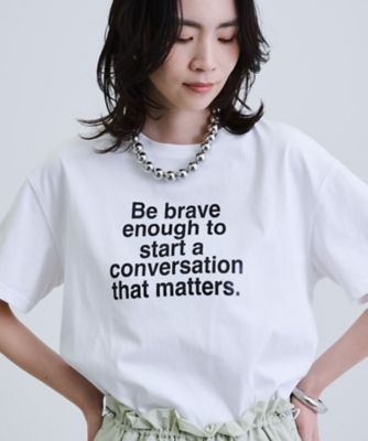 GALLEST (Women)/ギャレスト 【再入荷】ボックスシルエットロゴＴシャツ（２００２４１５２６８）