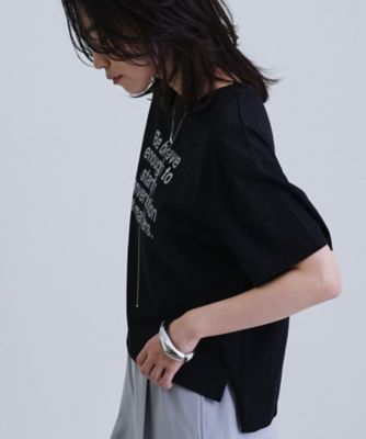 【再入荷】ボックスシルエットロゴＴシャツ（２００２４１５２６８）