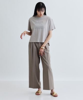 【再入荷】ボックスシルエットロゴＴシャツ（２００２４１５２６８）