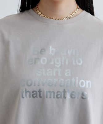 【再入荷】ボックスシルエットロゴＴシャツ（２００２４１５２６８）
