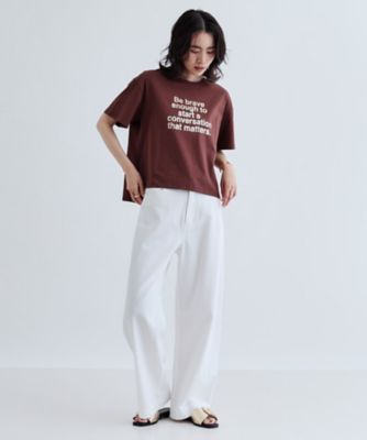 【再入荷】ボックスシルエットロゴＴシャツ（２００２４１５２６８）