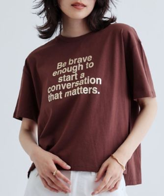 【再入荷】ボックスシルエットロゴＴシャツ（２００２４１５２６８）
