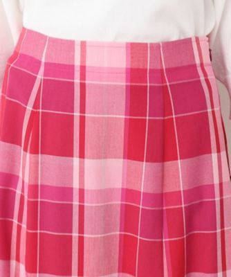 【洗える・４サイズ展開】チェック柄マーメイドスカート（ＸＳ～Ｌ）（２００２４１５３０３）