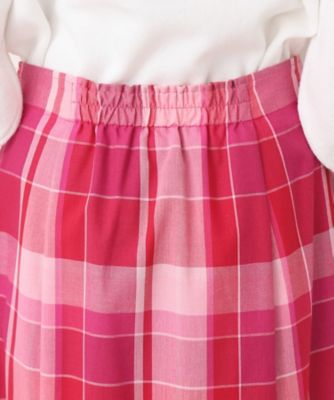 【洗える・４サイズ展開】チェック柄マーメイドスカート（ＸＳ～Ｌ）（２００２４１５３０３）