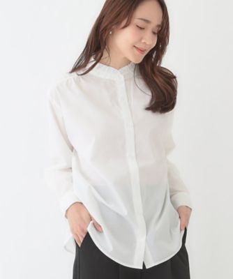 新品未使用 alors Paris アローパリ ジェラルディン 白ブラウス