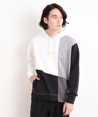 THE SHOP TK (Men)/ザ ショップ ティーケー 異素材ブロッキングダンボールパーカ(2002416376)