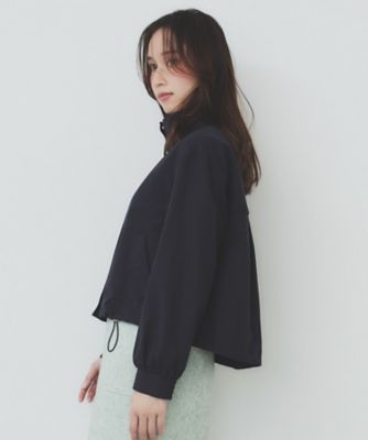 専用！【THE SCOTCH HOUSE】新品❣ 洗濯可スラブインレイブルゾン 撥水スタンドカラーショートブルゾン【洗濯機洗い可