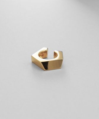 ＜COCOHNIK ONKITSCH (Women)＞シルバー　ペンタゴンイヤーカフ　ＧＰ（２００２４１８８６０）