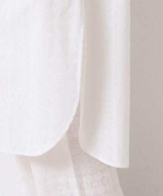【インド刺繍・セットアップ可能・洗える】シャツワンピース（２００２４１８８６２）
