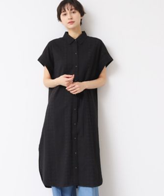 【インド刺繍・セットアップ可能・洗える】シャツワンピース（２００２４１８８６２）