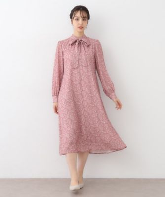 ローラアシュレイ　ロングワンピース　希少　大きいサイズ　USA14 (17号) 希少 80s ローラアシュレイ セーラーカラー ロングワンピース 花