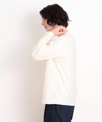 バスケット編みキーネックＴシャツ（２００２４１９１６４）