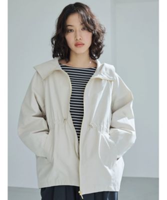 ＜THE SHOP TK (Women)＞【撥水】ウエストドロストマウンテンパーカー（２００２４１９３４３）